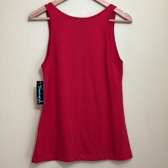 Diamond Supply Company | Red NWT Graphic 100%Cotton Tank Top Shirt S - Picture 7 of 9